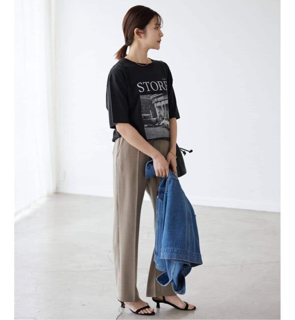 SLOBE IENA「《WEB限定/追加2予約》LIFEフォトルーズTEE」|Tシャツ・カットソー|