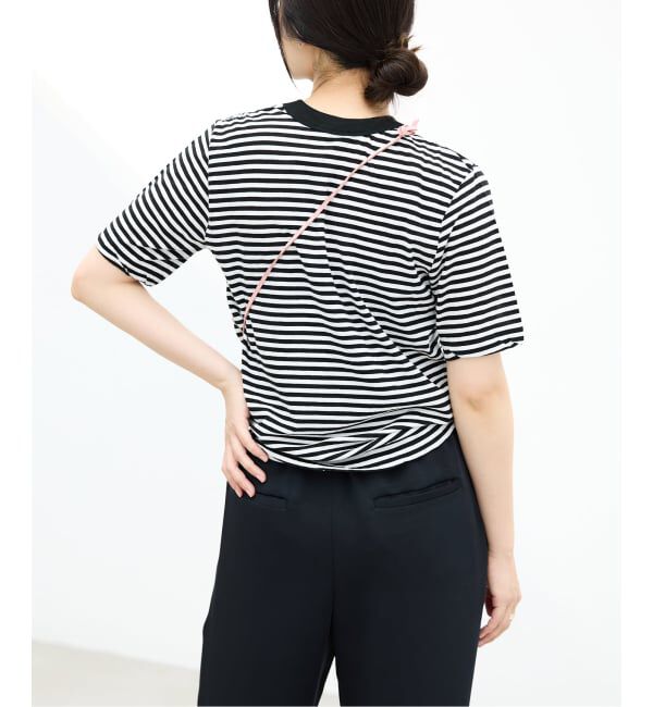 IENA「《WEB限定追加予約》ATON/エイトン FRESCA SINGLE JERSEY Tシャツ」|Tシャツ・カットソー|