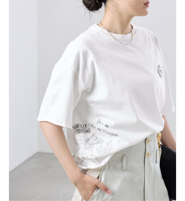 IENA「《追加予約》Work of Art Kendai/ワークオブアートケンダイ グラフィック Tシャツ」|Tシャツ・カットソー|