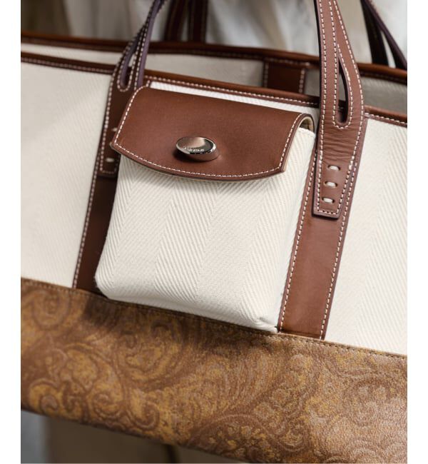 FRAMeWORK「AVACATION/アヴァケーション LAND MUSTARD PAISLEY」|トートバッグ|
