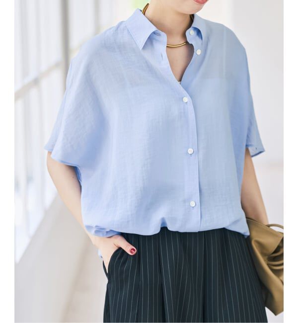 Spick and Span「エアリークロスドルマンシャツ」|シャツ・ブラウス|