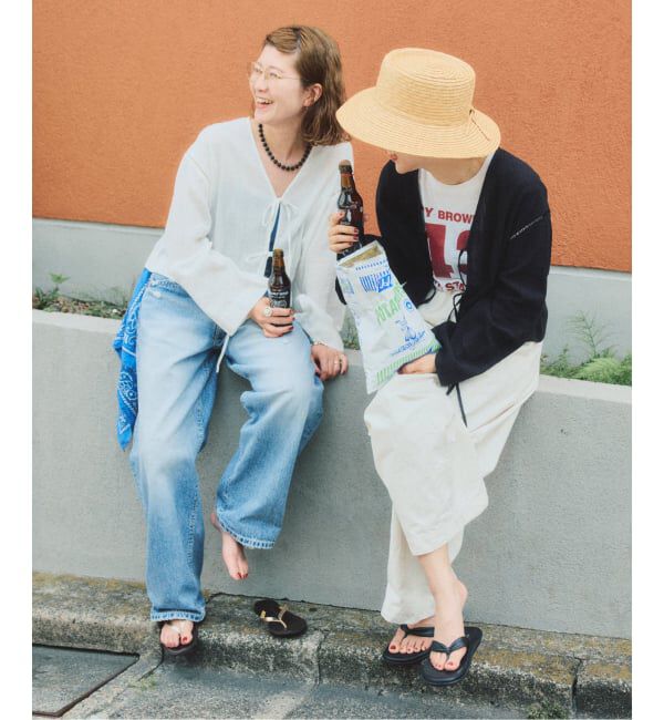 Spick and Span「a&m ハシゴレースリボンブラウス」|シャツ・ブラウス|