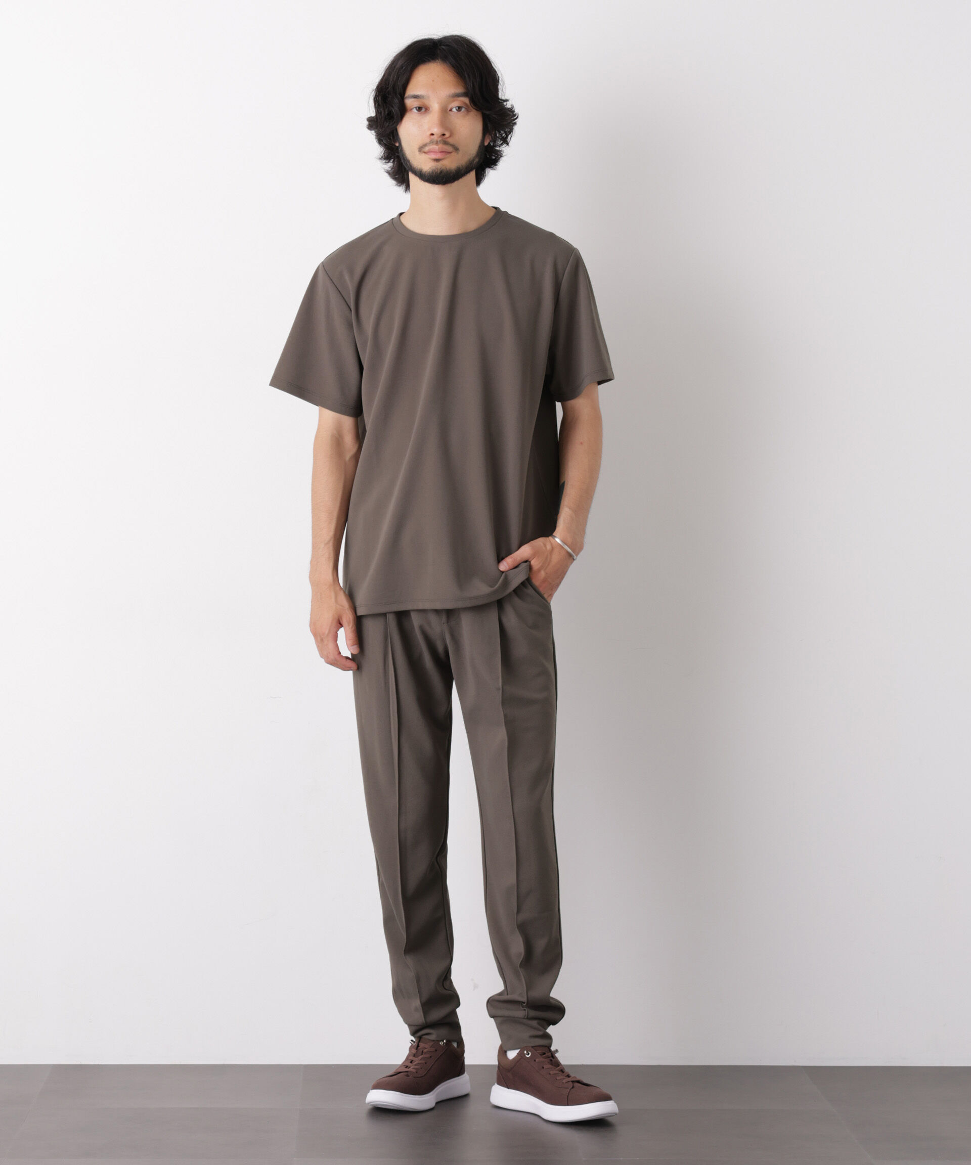 nano･universe「｢DamerinoPack｣ forJetSetter ワンマイルセットアップ」|Tシャツ・カットソー|