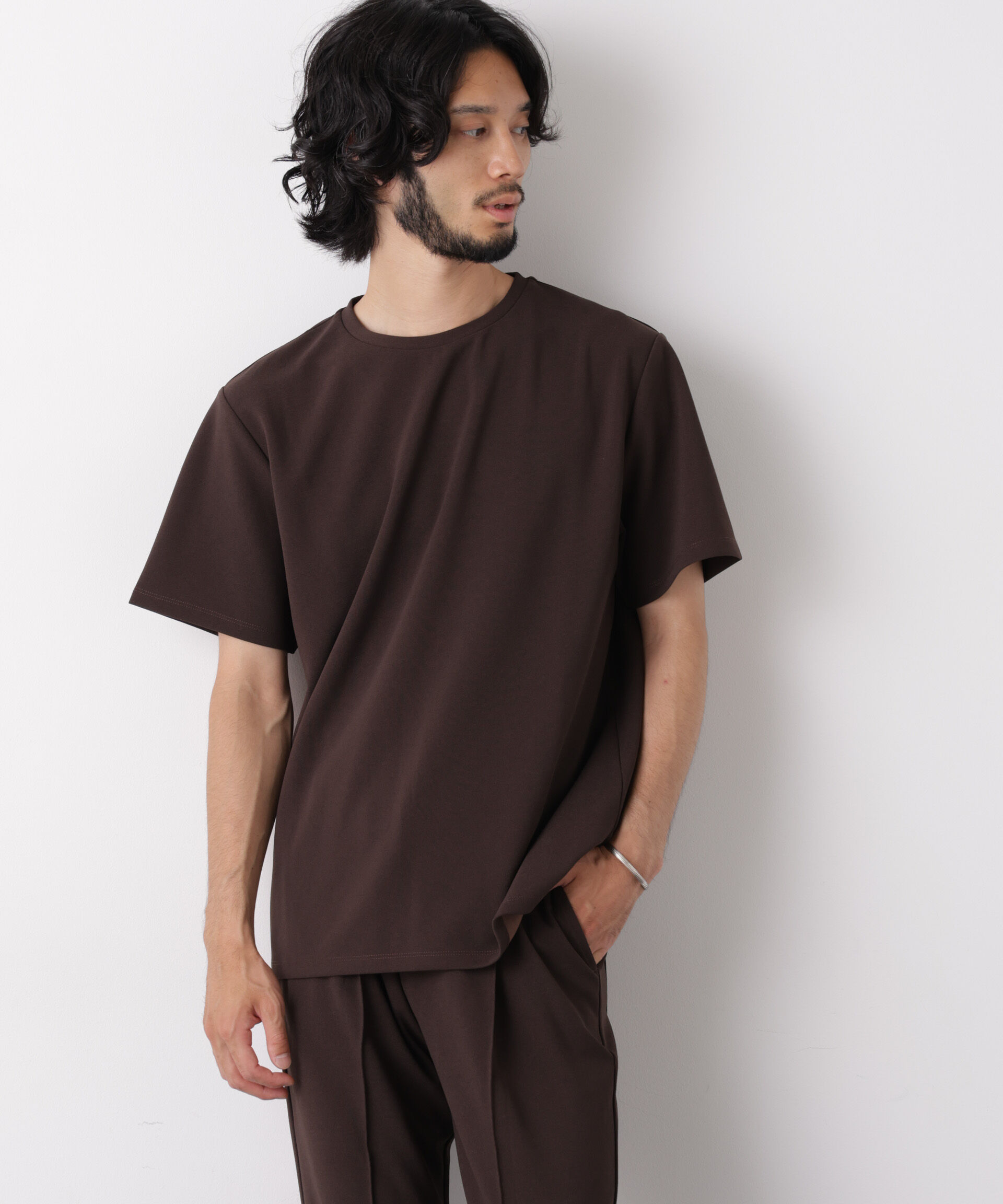 nano･universe「｢DamerinoPack｣ forJetSetter ワンマイルセットアップ」|Tシャツ・カットソー|