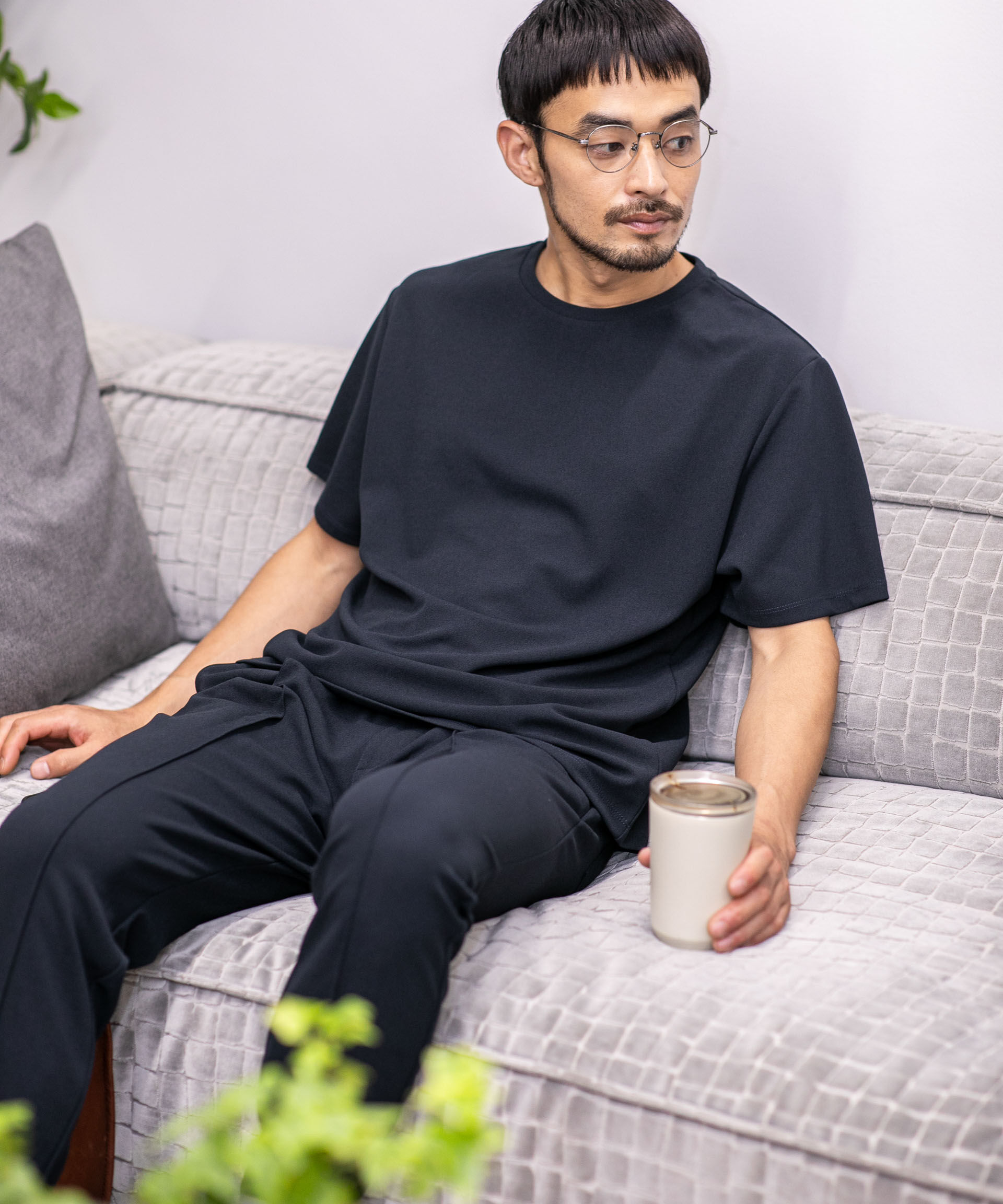 nano･universe「｢DamerinoPack｣ forJetSetter ワンマイルセットアップ」|Tシャツ・カットソー|