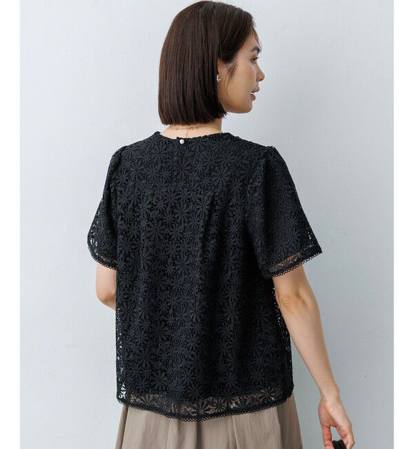 組曲「【ご好評につき再登場】フラワーレースブラウス」|Tシャツ・カットソー|
