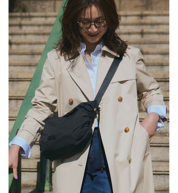 23区「【CanCam掲載/WEB&一部店舗限定カラーあり】ドロ－ストリング ショルダーバッグ(M)」|ショルダー・メッセンジャー|ブラック系