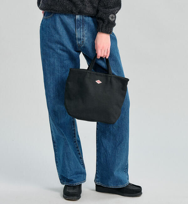  「DANTON | 2WAYキャンバストート ORSAY MOYEN UNISEX」|その他|BLACK