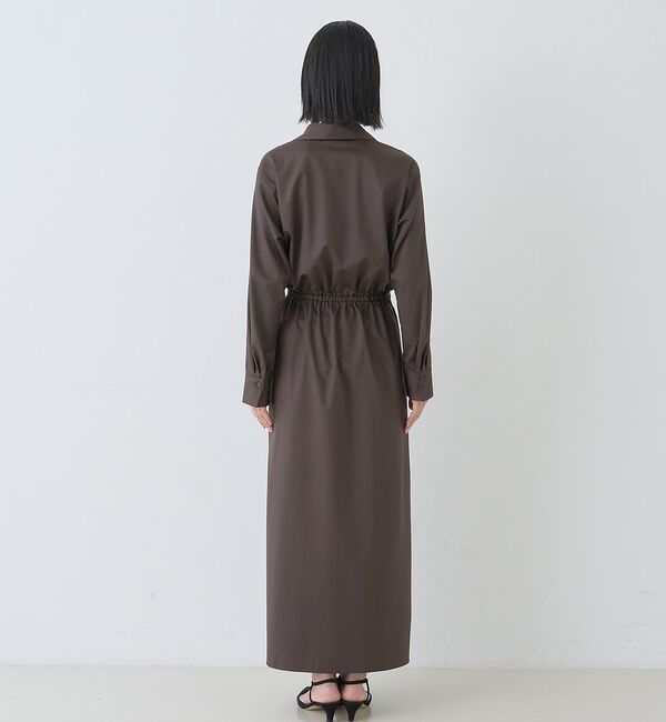 Rouge vif「ドレープウエストリボンワンピース」|ワンピース|