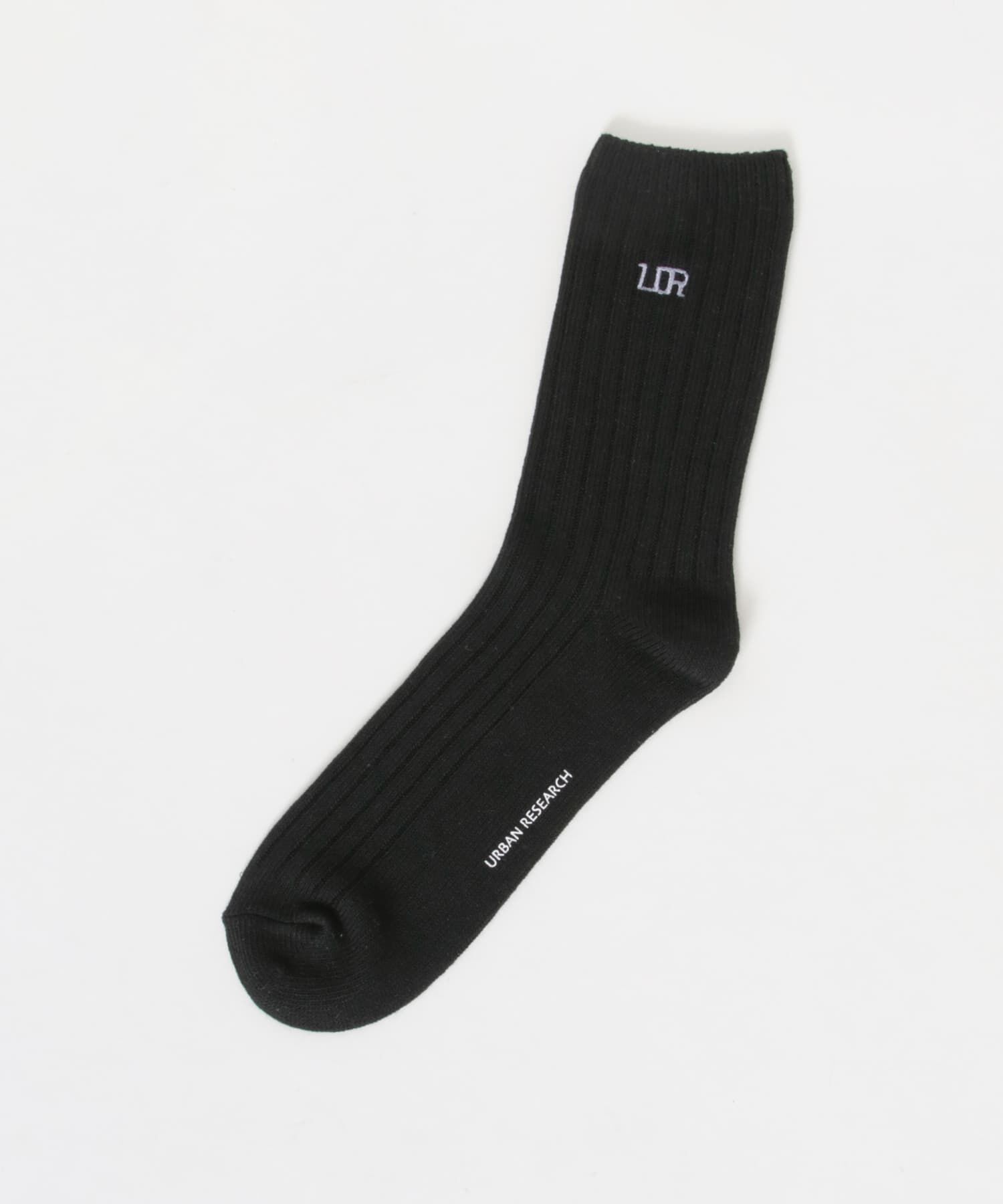 URBAN RESEARCH「『UR TECH』ロングリブ刺繍ソックス」|ソックス|