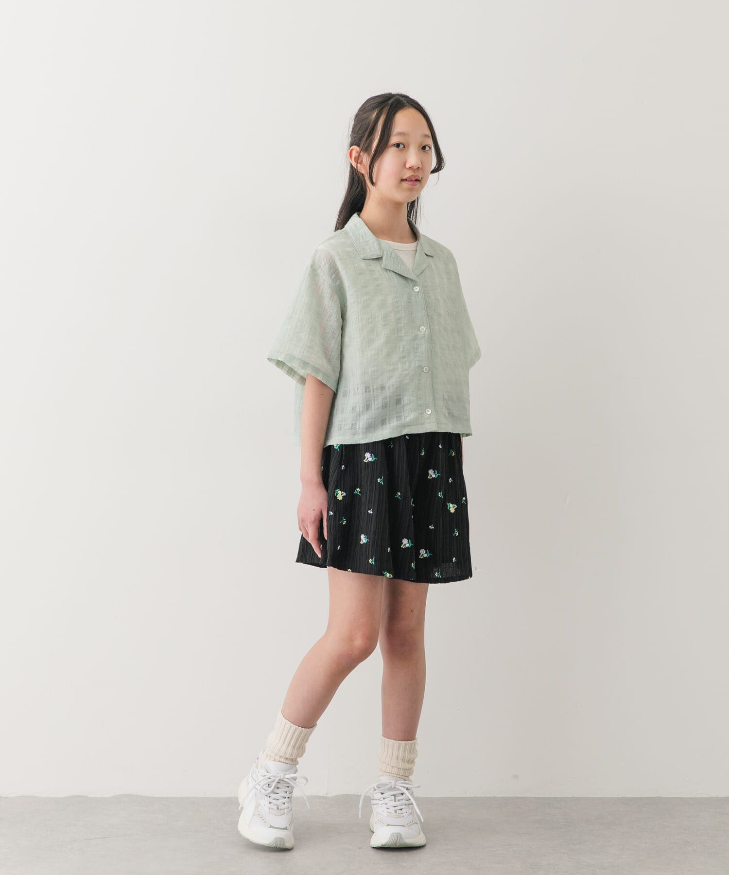 URBAN RESEARCH DOORS「『150サイズあり』フラワー刺繍ショートパンツ(KIDS)」|その他|