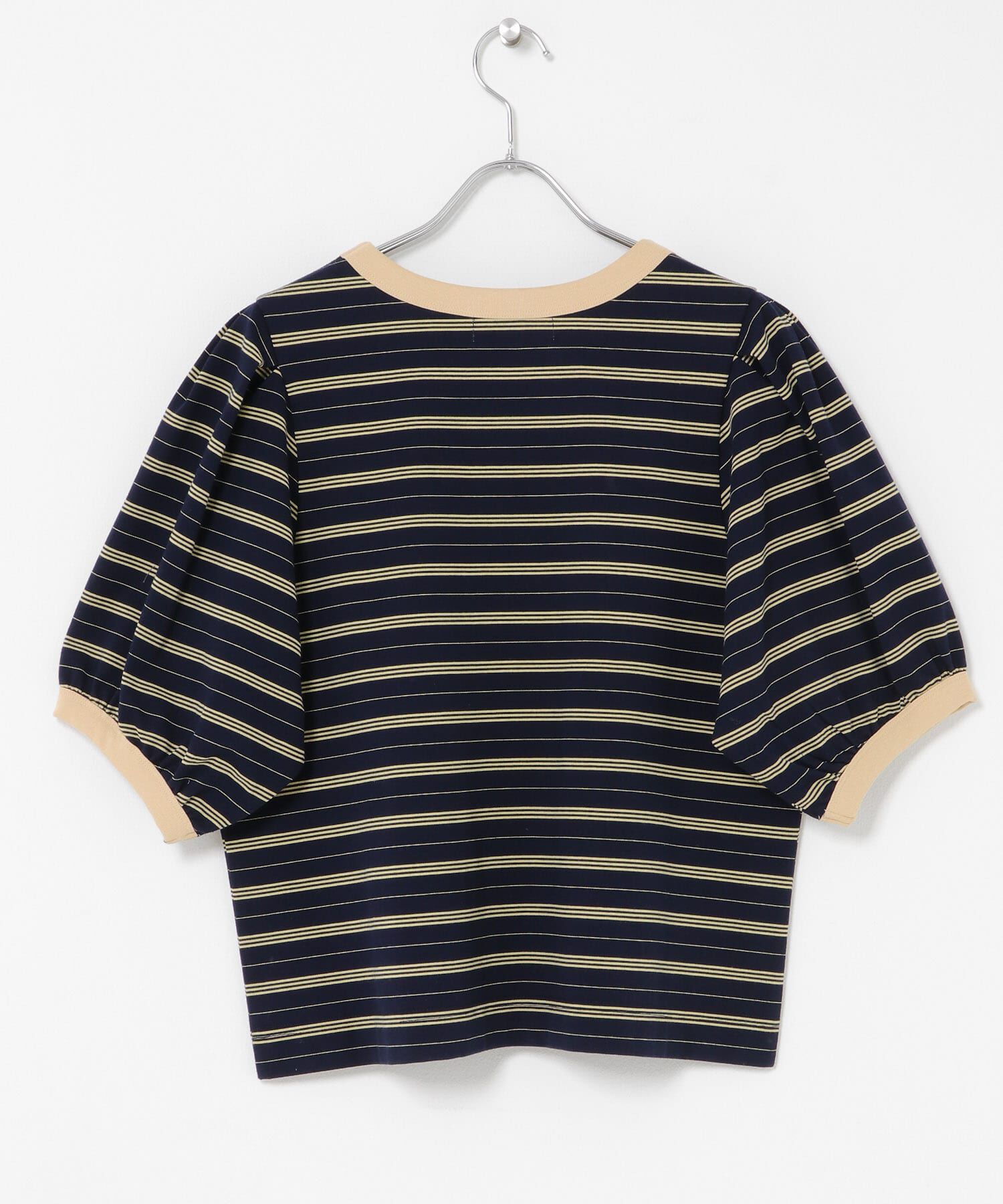 Sonny Label 「マルチボーダーパフスリプルオーバー」|Tシャツ・カットソー|