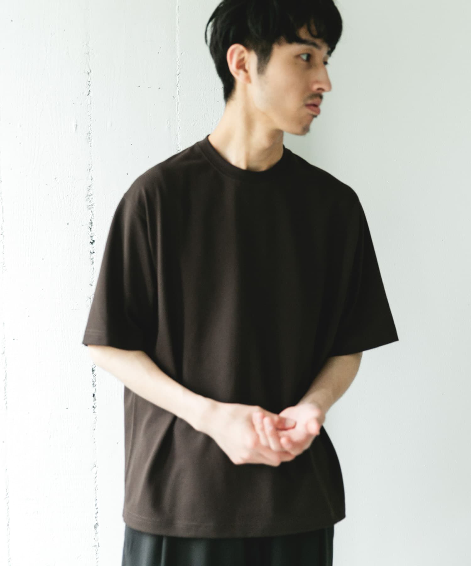 URBAN RESEARCH DOORS「ソマルティカノコ クルーネック ショートスリーブ Tシャツ」|Tシャツ・カットソー|