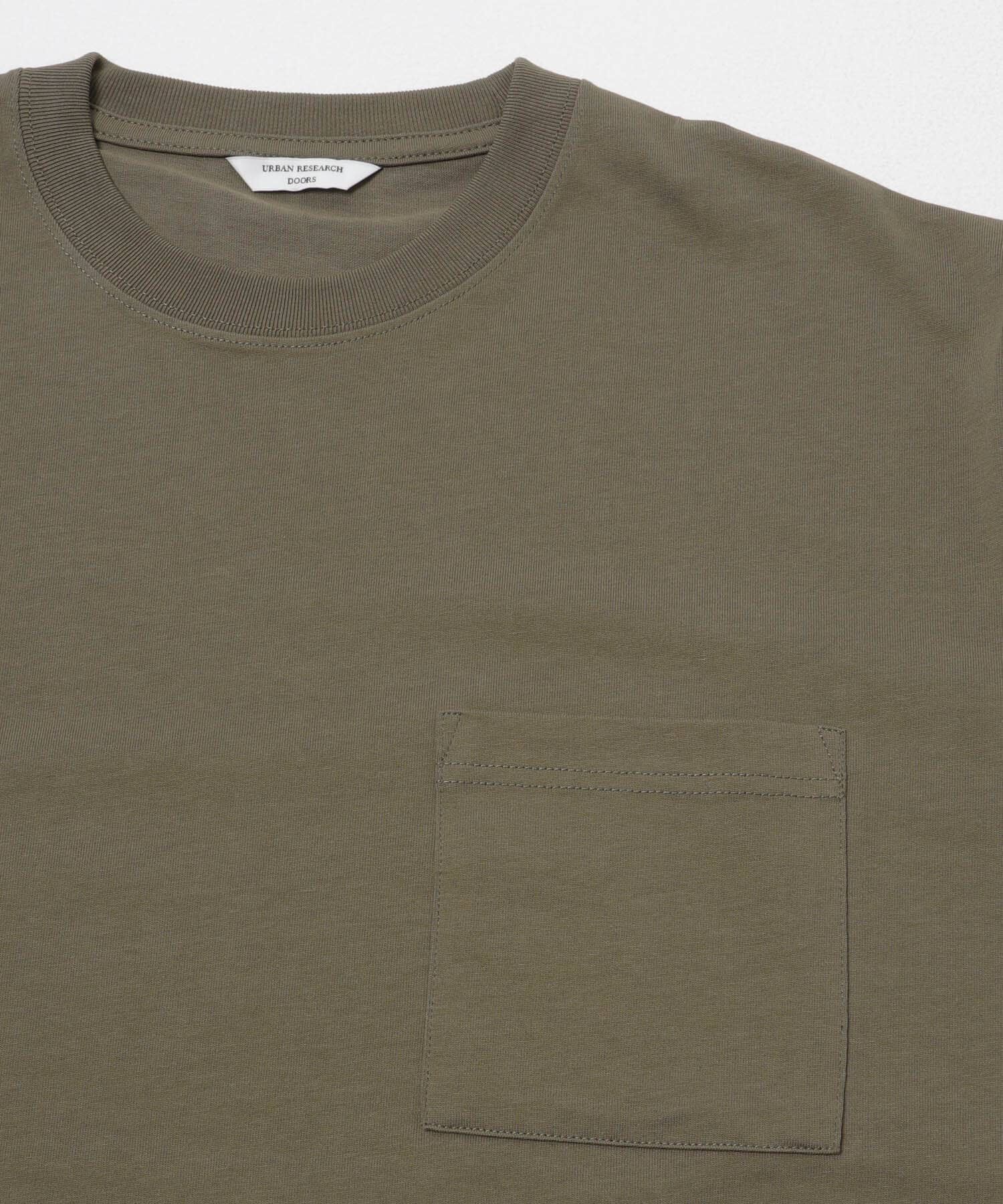 URBAN RESEARCH DOORS「SHAPE BACK クルーネック Tシャツ」|Tシャツ・カットソー|