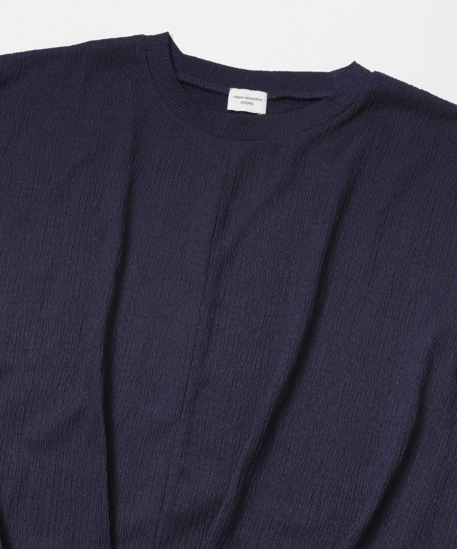 URBAN RESEARCH DOORS「フロントタック楊柳プルオーバー」|Tシャツ・カットソー|