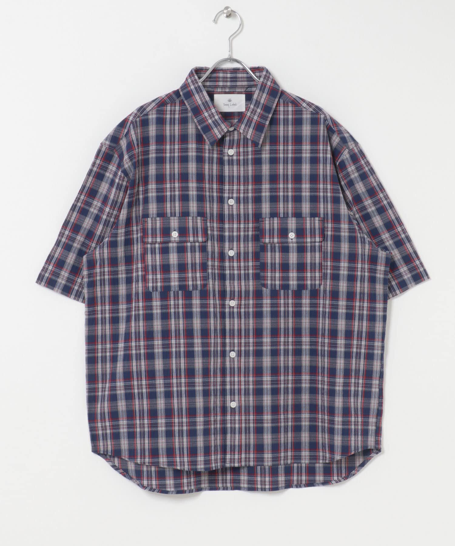 Sonny Label 「ワッシャーチェックショートスリーブシャツ」|シャツ・ブラウス|
