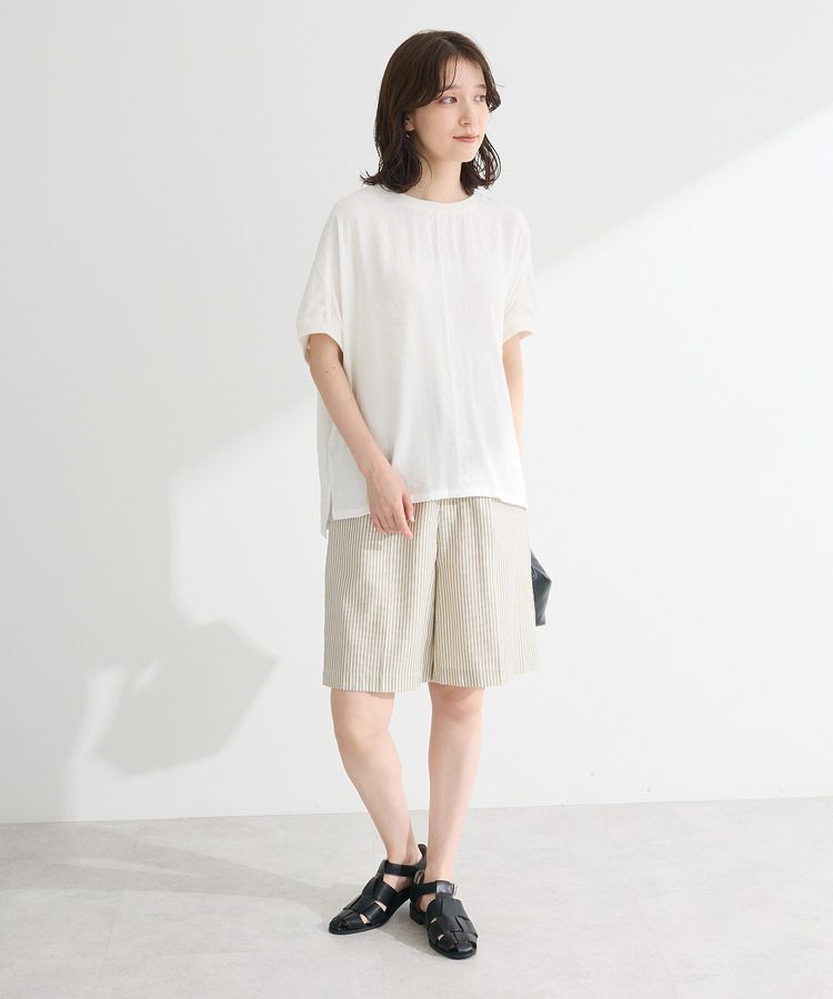 Green Parks「Tブラウスドルマンスリーブプルオーバー」|Tシャツ・カットソー|