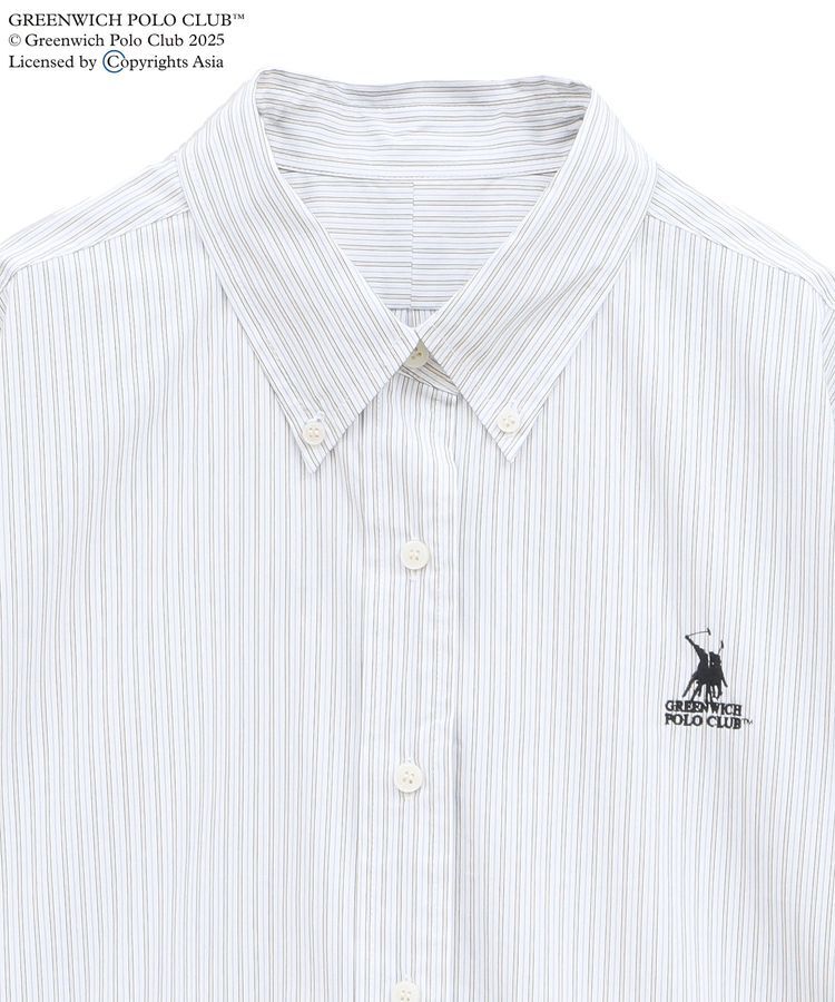 Green Parks「GREENWICH POLO CLUB(TM) BIGシャツ」|シャツ・ブラウス|