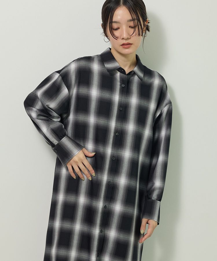 Green Parks「ロングシャツワンピース」|ワンピース|