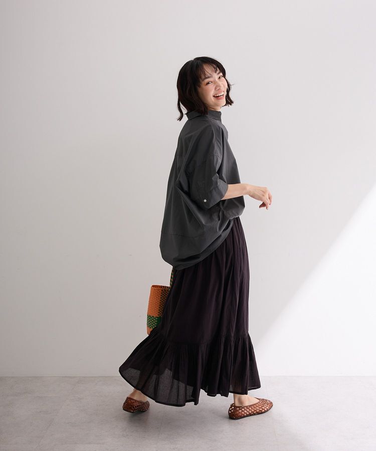 Green Parks「UVカットスキッパー半袖シャツ」|シャツ・ブラウス|
