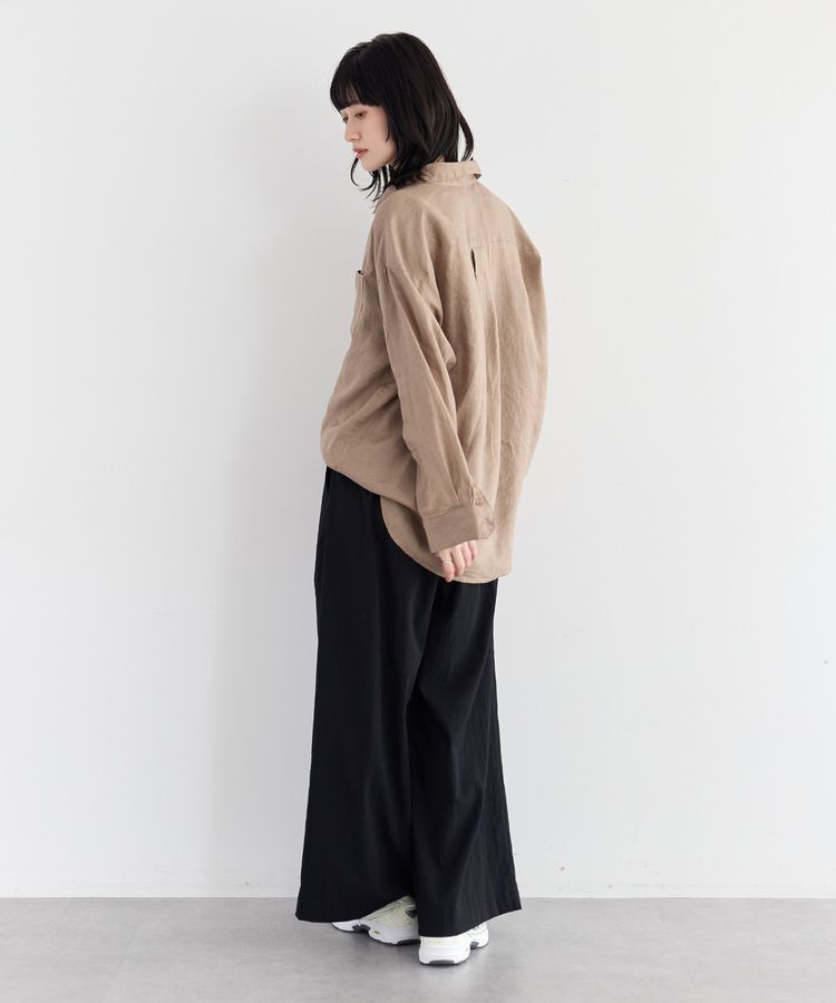 YECCA VECCA「3wayフレンチリネンシャツ」|シャツ・ブラウス|