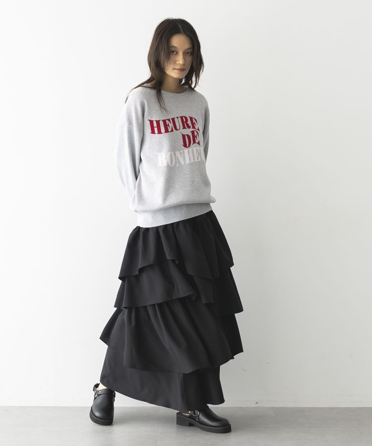GARAGE OF GOOD CLOTHING「ジャガードロゴニットプルオーバー」|ニット・セーター|