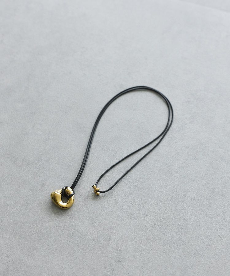 GARAGE OF GOOD CLOTHING「ツイストモチーフコードネックレス」|ネックレス|Gold