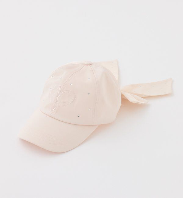  「バックリボンサテンキャップ」|その他|