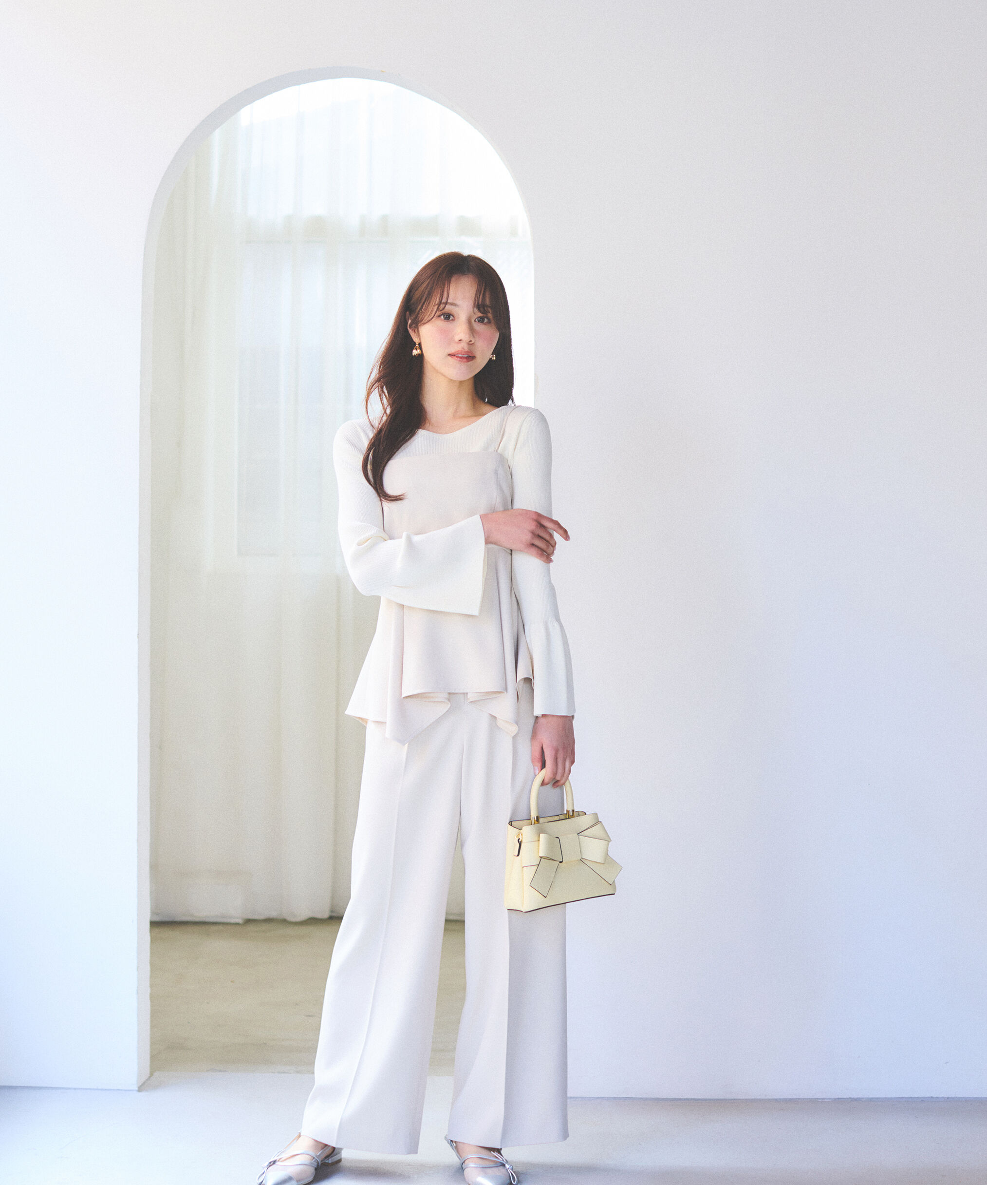 PROPORTION BODY DRESSING「ランダムヘムビスチェ　26SS」|シャツ・ブラウス|
