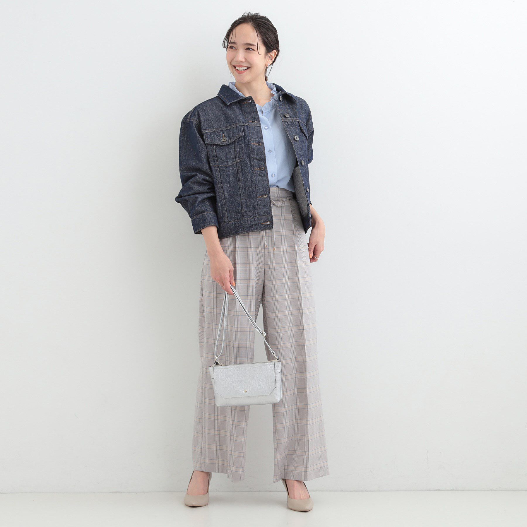 SHOO･LA･RUE「【SHOO・LA・RUE DENIM】羽織るだけでこなれる　オーバーサイズデニムジャケット」|デニムジャケット|