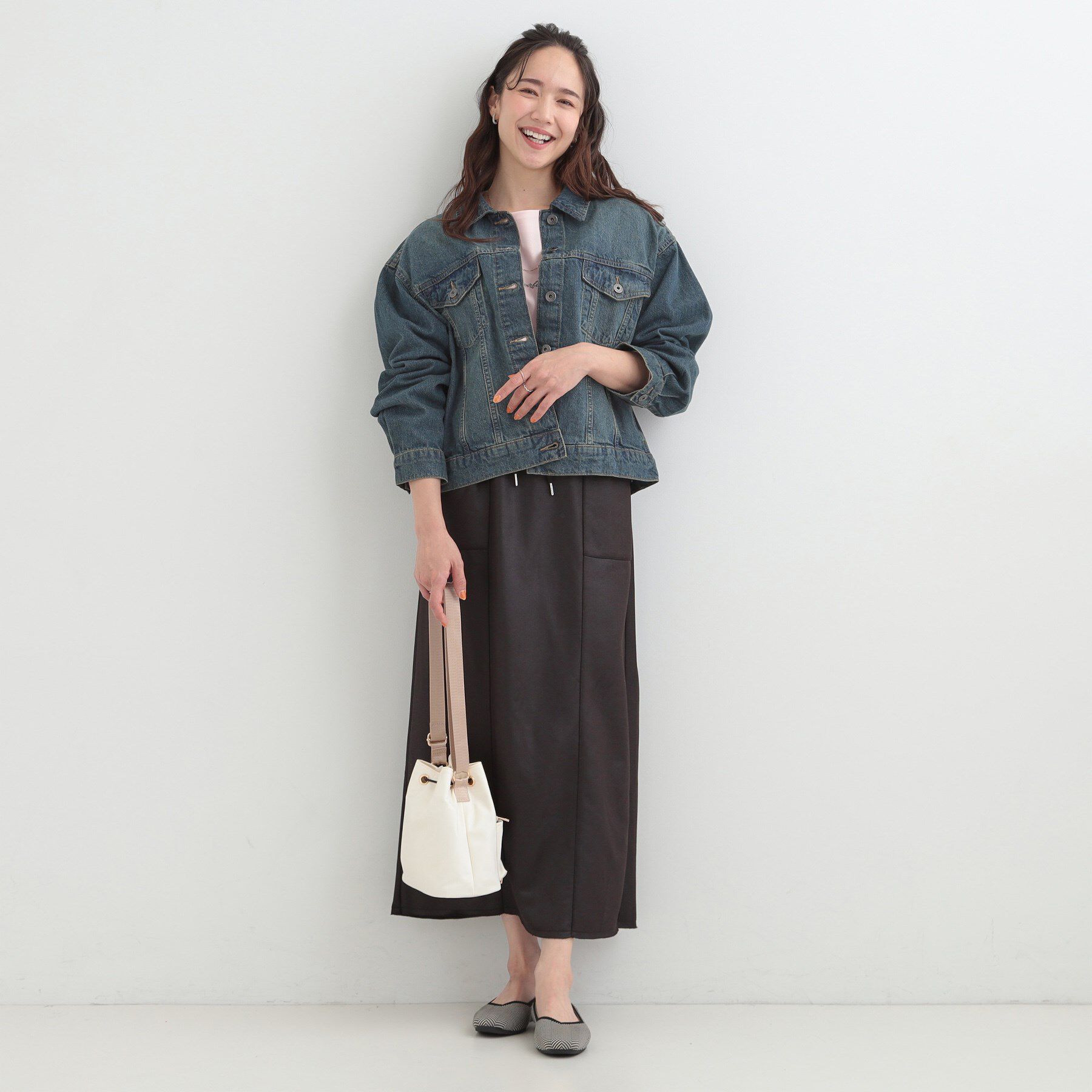 SHOO･LA･RUE「【SHOO・LA・RUE DENIM】羽織るだけでこなれる　オーバーサイズデニムジャケット」|デニムジャケット|