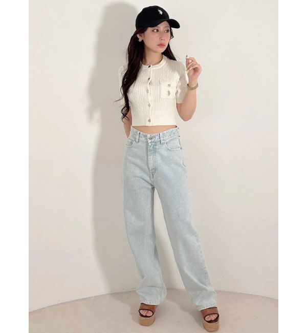 MERCURYDUO「U.S. POLO ASSN.別注ケーブルカーディガン」|カーディガン|