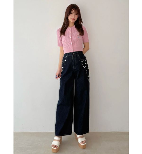 MERCURYDUO「U.S. POLO ASSN.別注ケーブルカーディガン」|カーディガン|