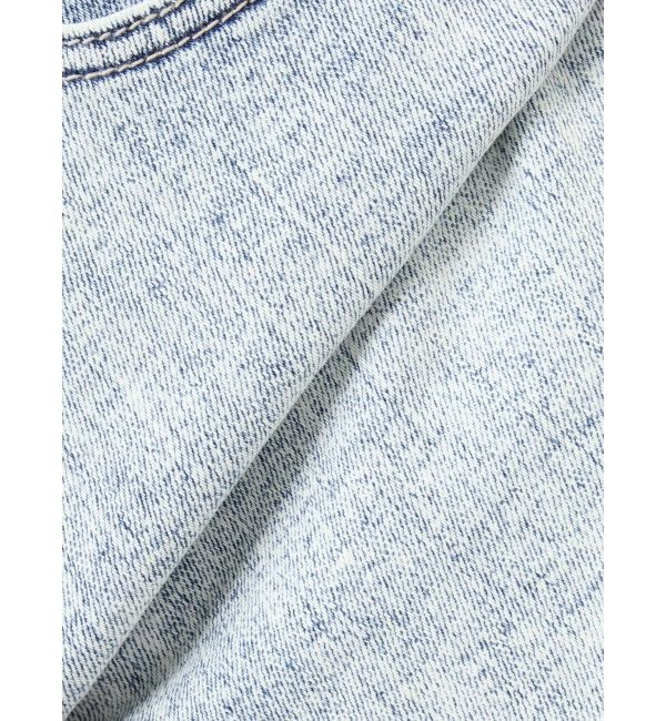 GYDA「sacred edge cross ZIPスカートライクデニムミニワンピース」|ワンピース|