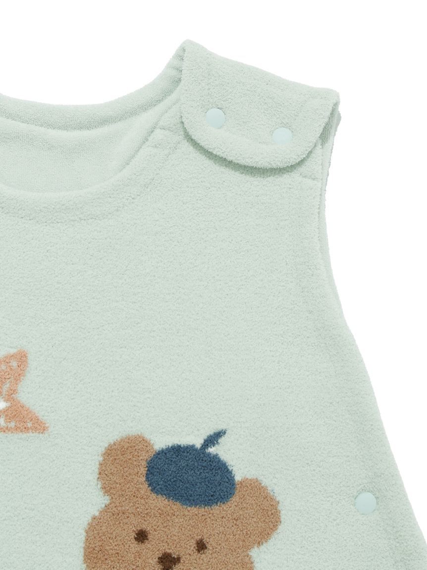 GELATO PIQUE KIDS & BABY「【BABY】エアリーモコドローイングベアスリーパー」|その他ベビー用品|