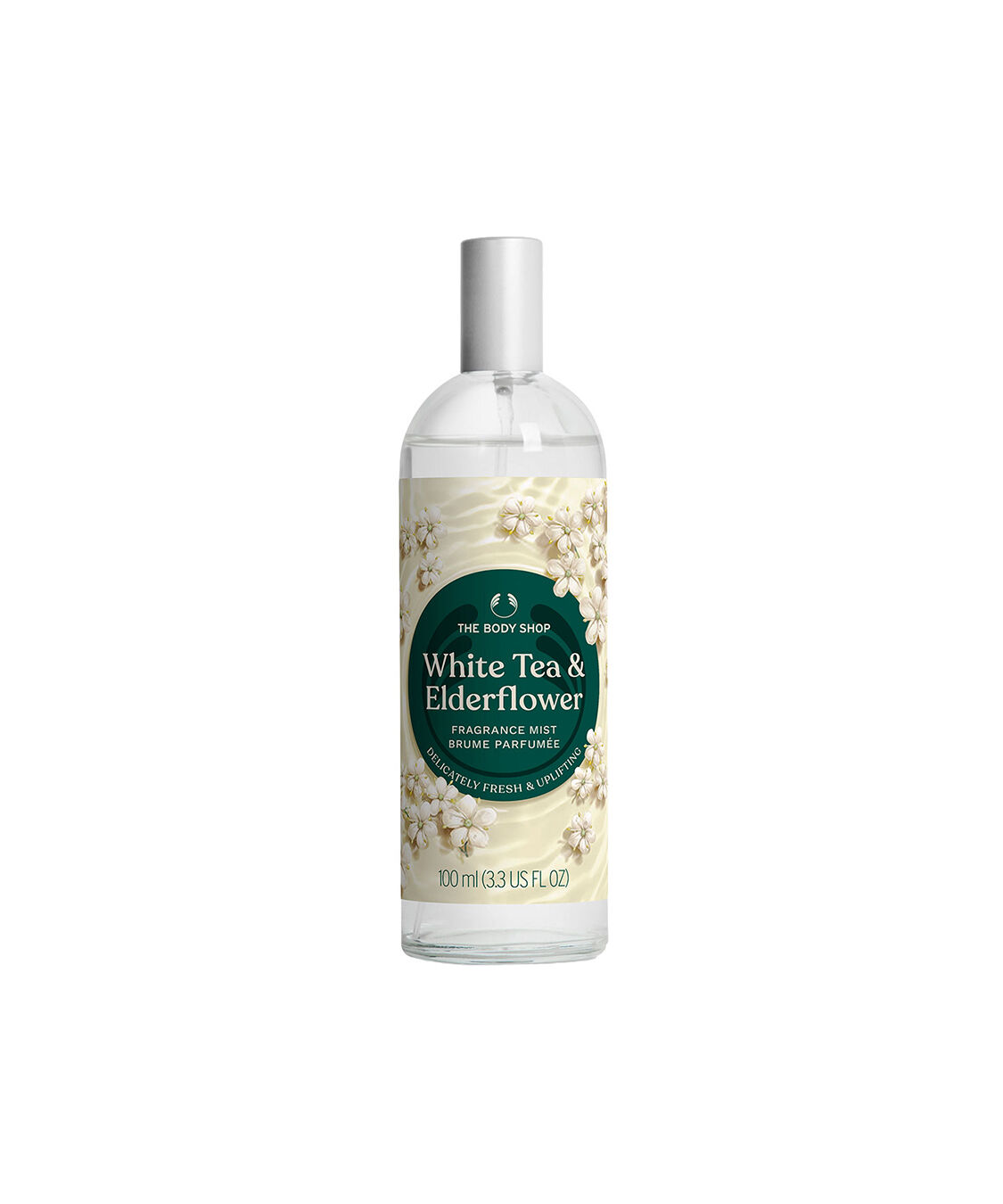 THE BODY SHOP「フレグランスミスト ホワイトティー＆エルダーフラワー 100mL」|香水・フレグランス|ｿﾉﾀ