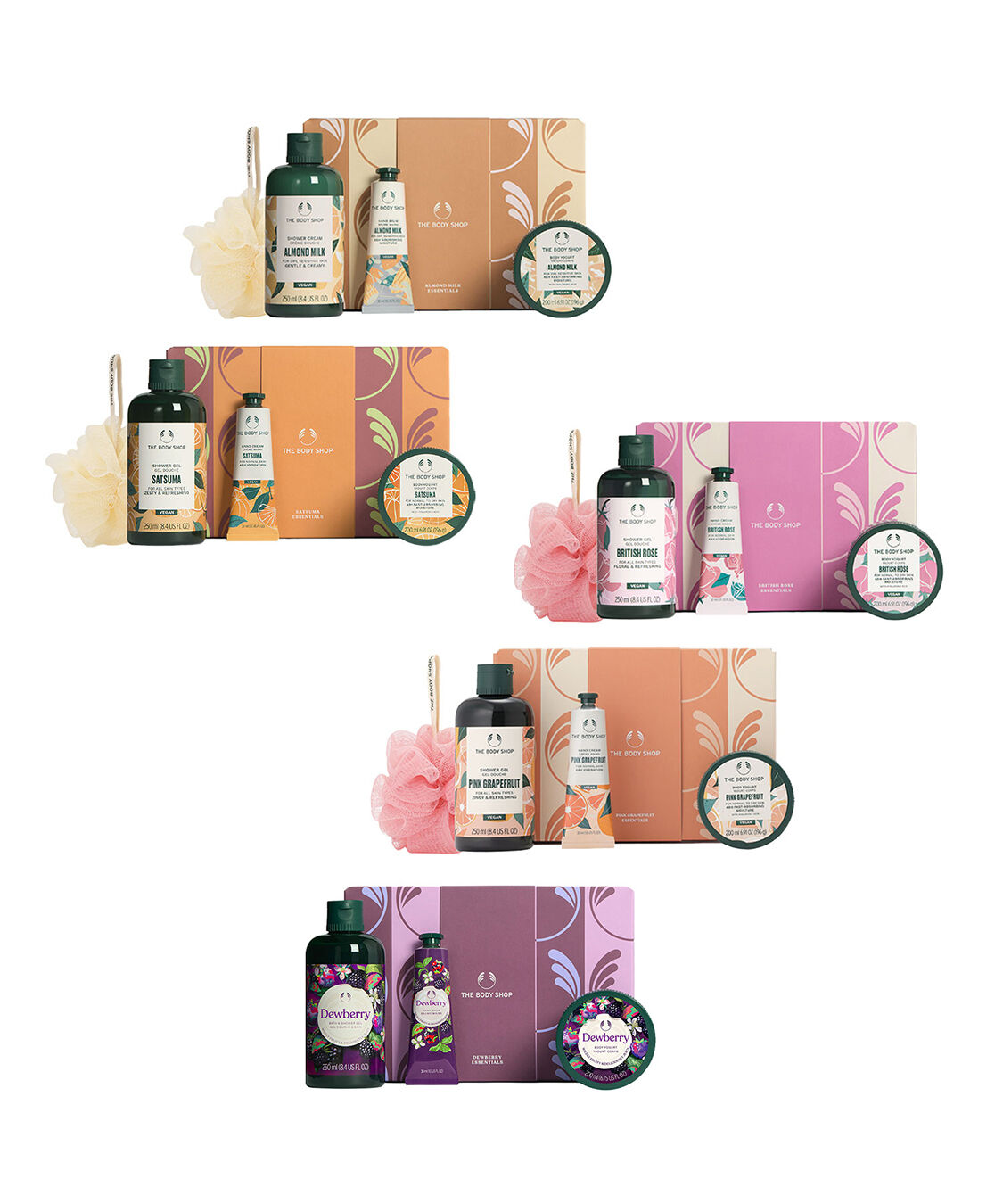 THE BODY SHOP「ボディケアギフト AM（香り：アーモンドミルク）」|キット・セット|