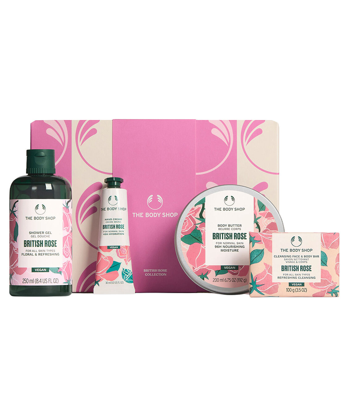 THE BODY SHOP「ボディケアコレクション BR（香り：ブリティッシュローズ）」|キット・セット|その他