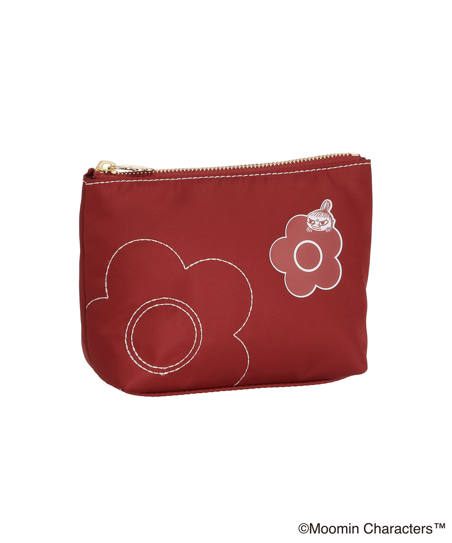 MARY QUANT「MOOMIN&times;MQナイロン 舟型ポーチミニ」|ポーチ|