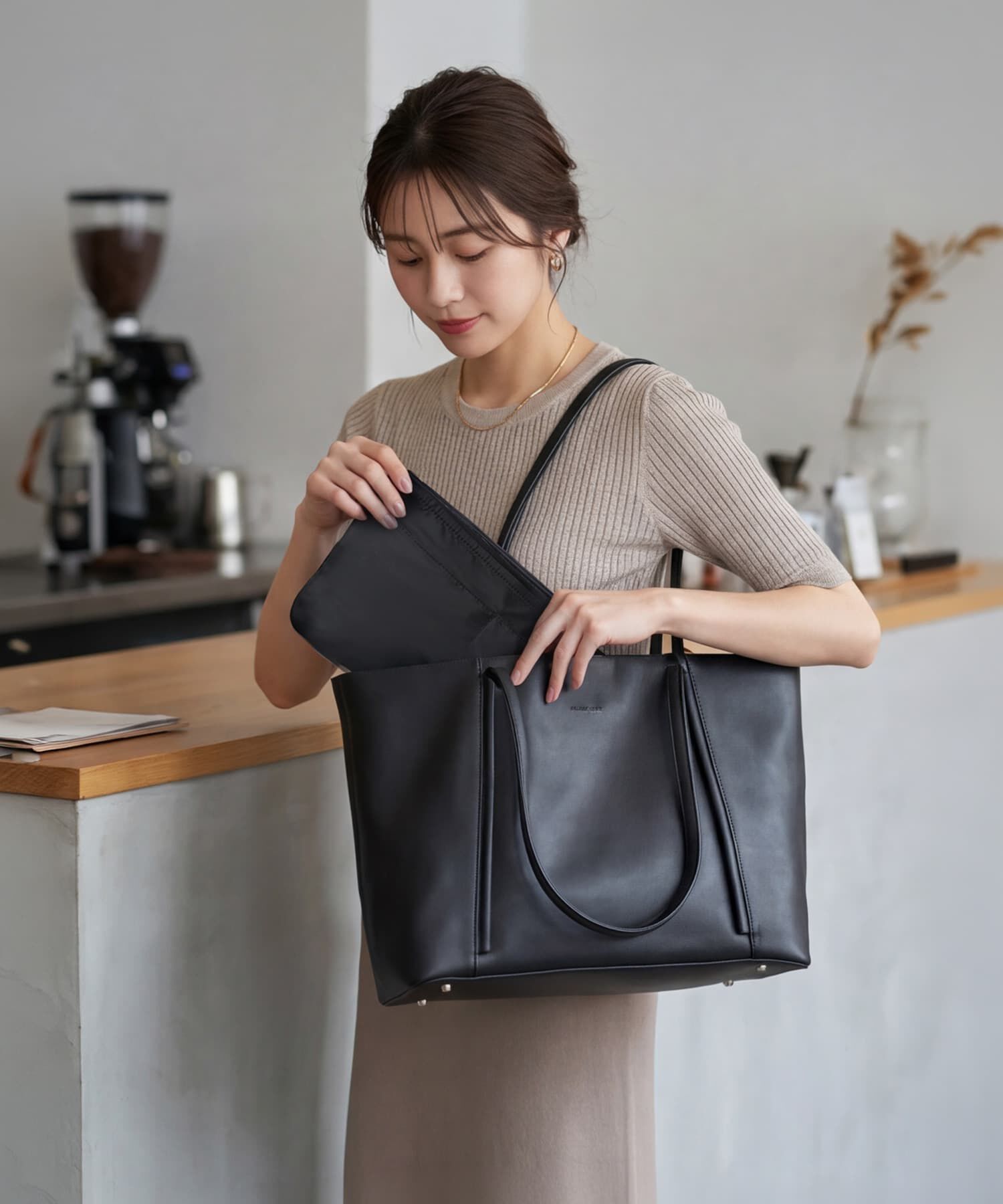 STYLE DELI「【DELI by】エフォートレスラージトートバッグ」|トートバッグ|