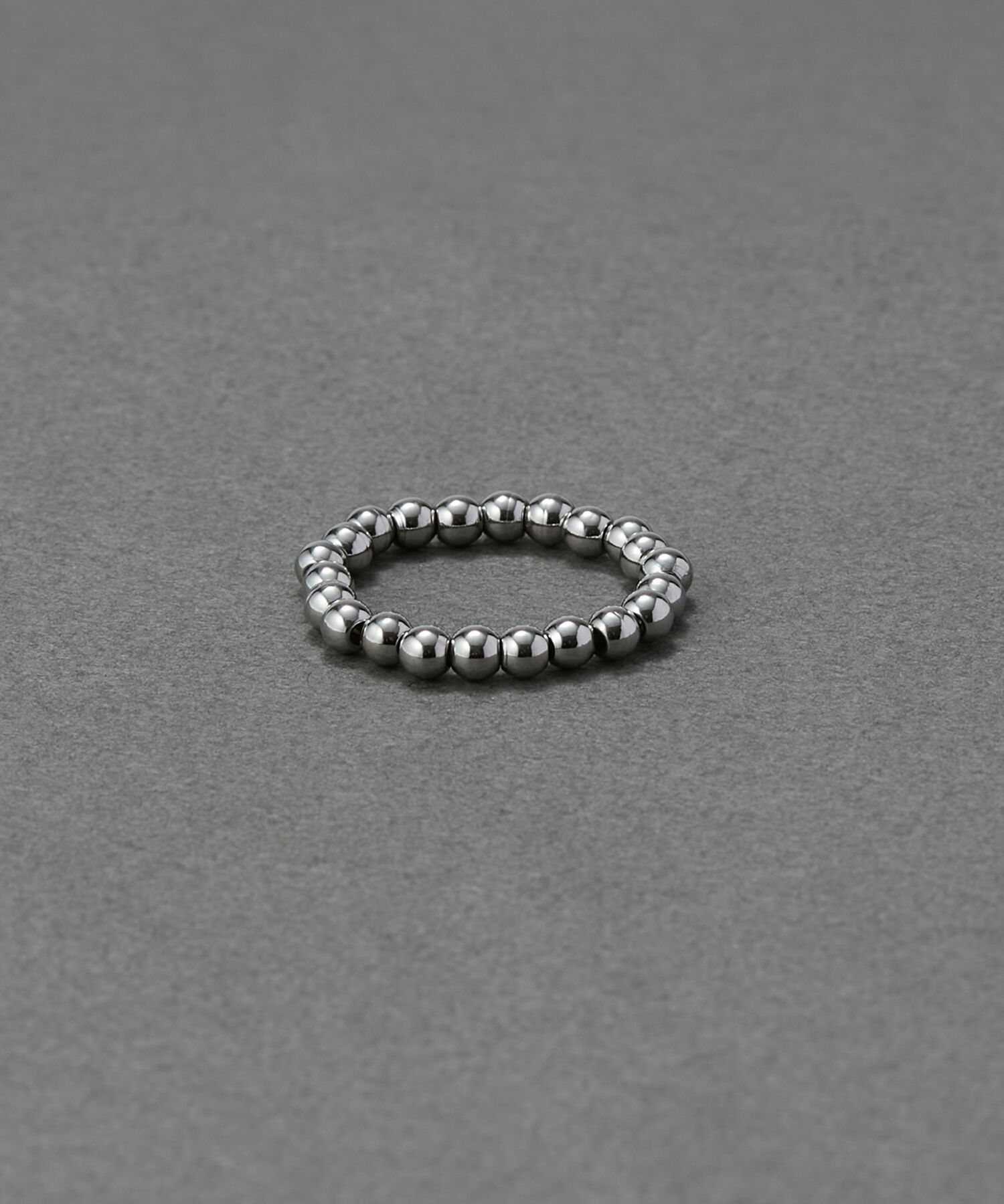 Phoebe「【伸びるリング・金属アレルギー対応】バブルフィットリング　シルバー」|リング|