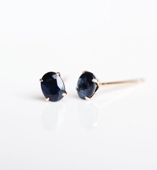  「カラーストーン ピアス | K10YG」|ピアス|