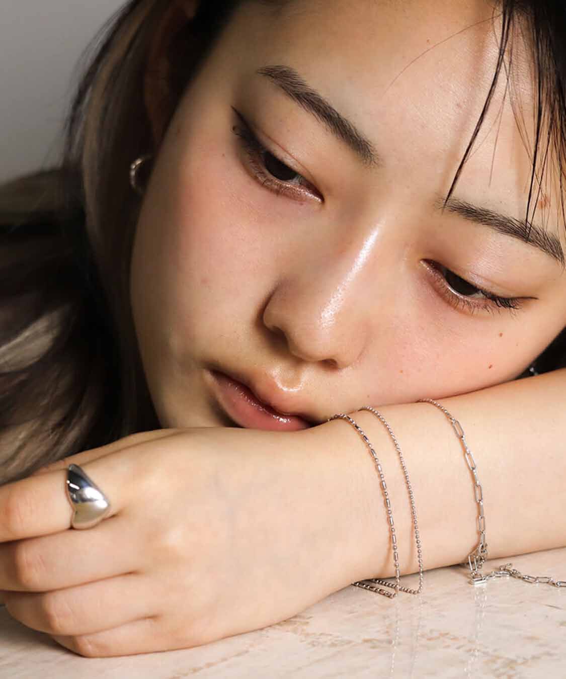  「オーバル ラウンド チェーン ブレスレット | SV925 〈2026 SUMMER COLLECTION〉」|ブレスレット・バングル|