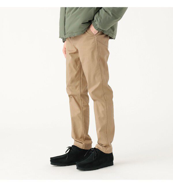 BEAMS「ストレッチテーパードチノ」|チノ|BEIGE
