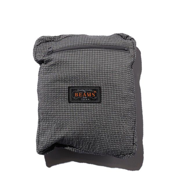 BEAMS PLUS「BEAMS PLUS｜2 Pleats Anywhere(wear) Seersucker Plaid｜ 吸水速乾  パッカブル 」|チノ|