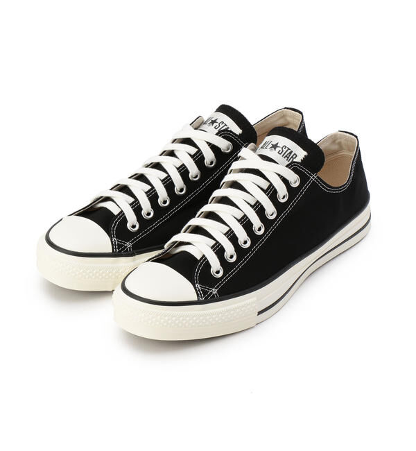 SHIPS「CONVERSE: JAPAN MADE キャンバス オールスター」|スニーカー|ブラック