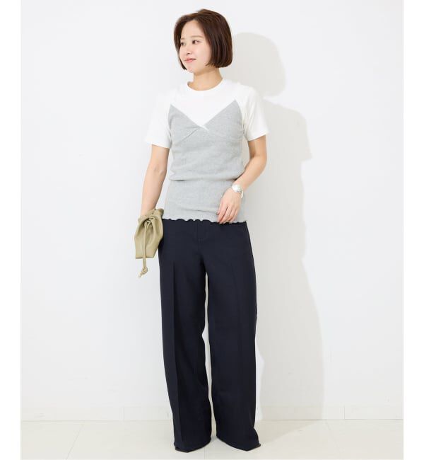 SLOBE IENA「《2枚セット》HANES/ヘインズ SLOBE別注 2STYLES PACK TEE」|Tシャツ・カットソー|