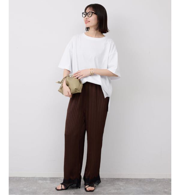 SLOBE IENA「《2枚セット》HANES/ヘインズ SLOBE別注 2STYLES PACK TEE」|Tシャツ・カットソー|
