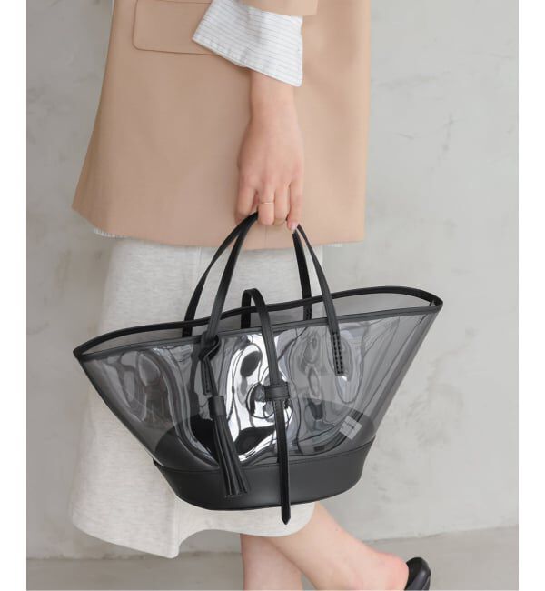 SLOBE IENA「BAGMATI/バグマティ SLOBE別注 レザーコンビバッグ BK24-SS23」|ハンドバッグ|