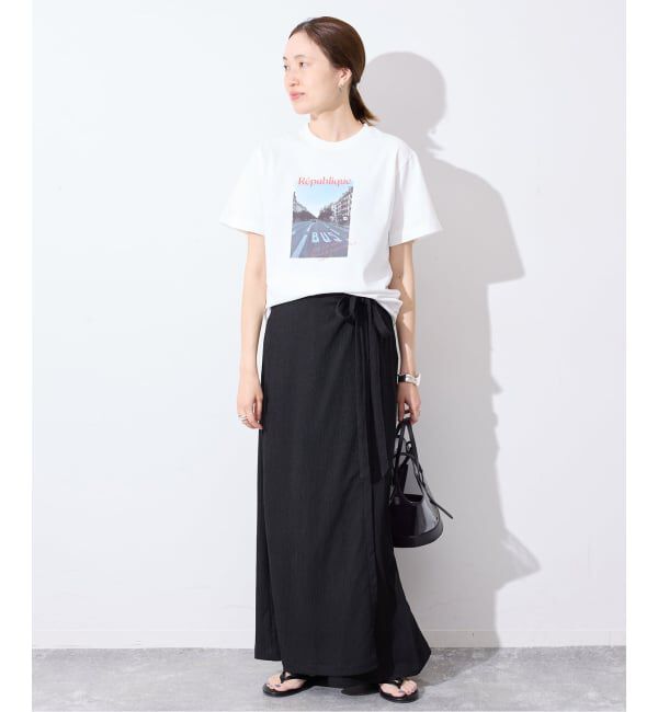 SLOBE IENA「BAGMATI/バグマティ SLOBE別注 レザーコンビバッグ BK24-SS23」|ハンドバッグ|
